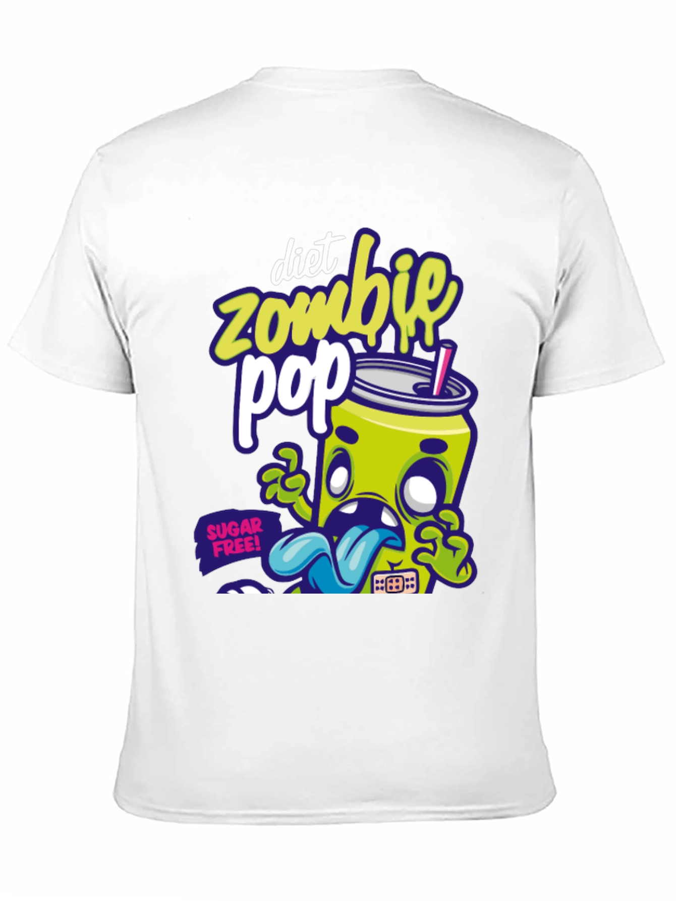 Diet Zombie Pop T-Shirt - Fun Graphic Tee