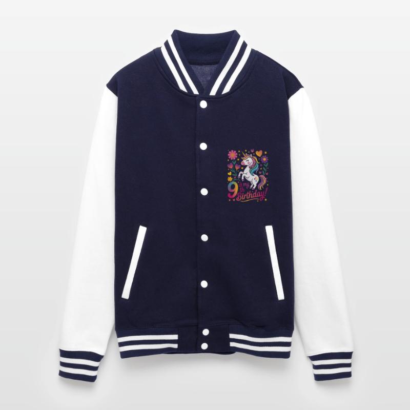 9th Birthday Unicorn Celebration with Flowers and