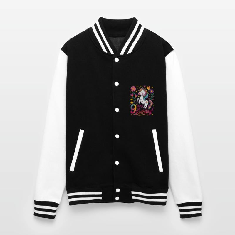 9th Birthday Unicorn Celebration with Flowers and