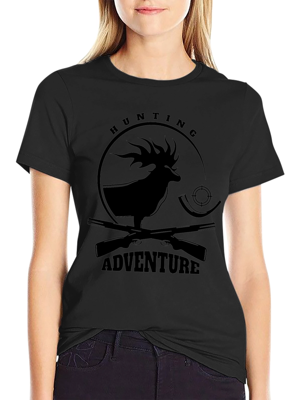 Hunting Adventure T-Shirt - Deer Graphic Tee