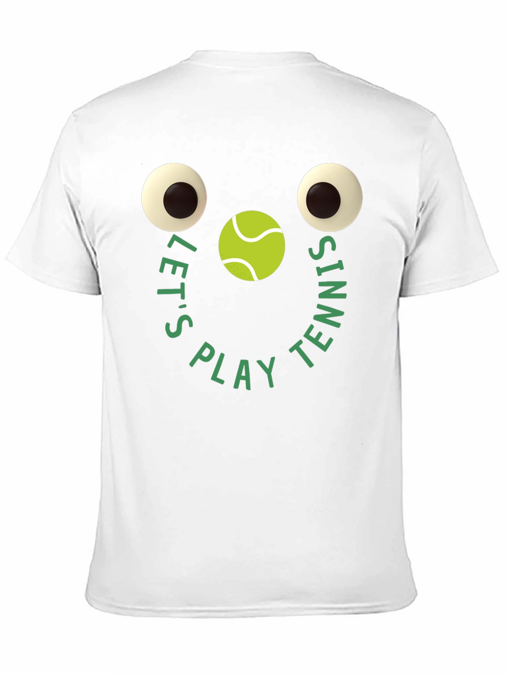 Funny Tennis Graphic Tee - Lets Play Tennis T-Shirt