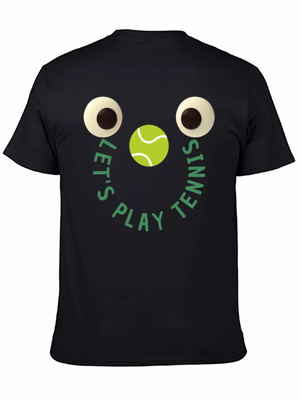 Funny Tennis Graphic Tee - Lets Play Tennis T-Shirt