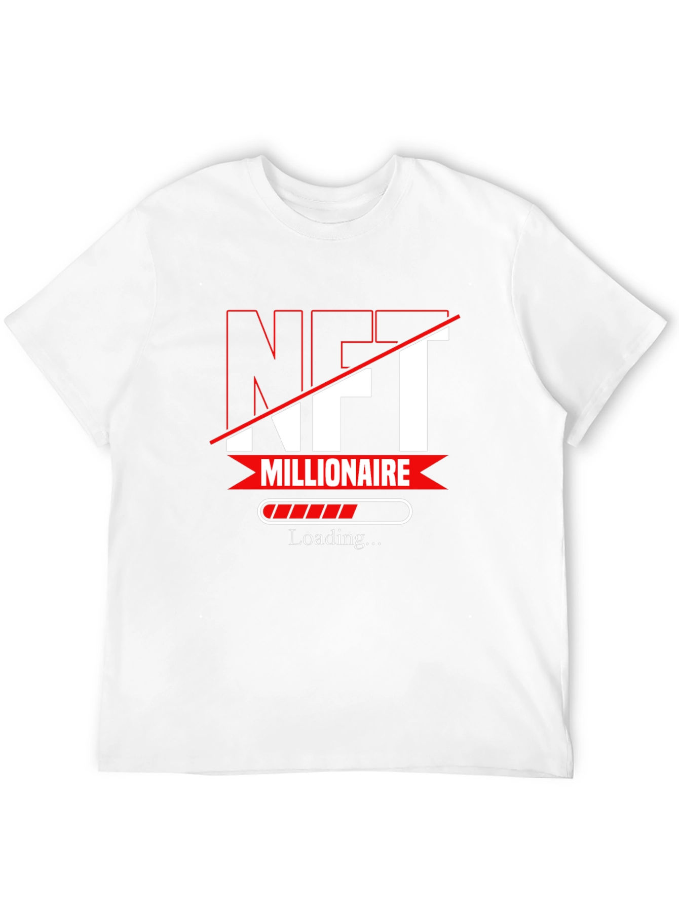 NFT Millionaire Loading T-Shirt - Black