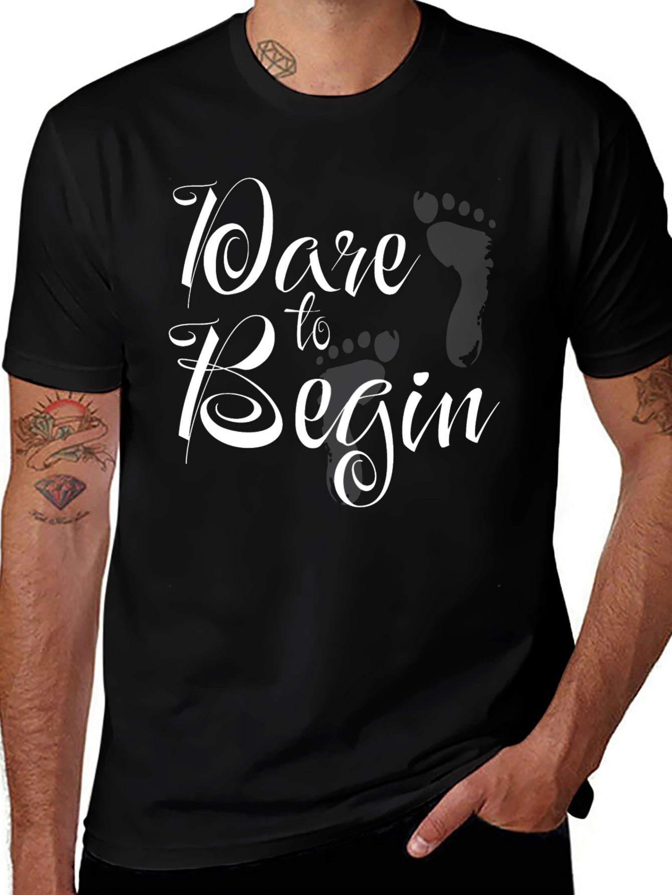 Dare to Begin Graphic T-Shirt