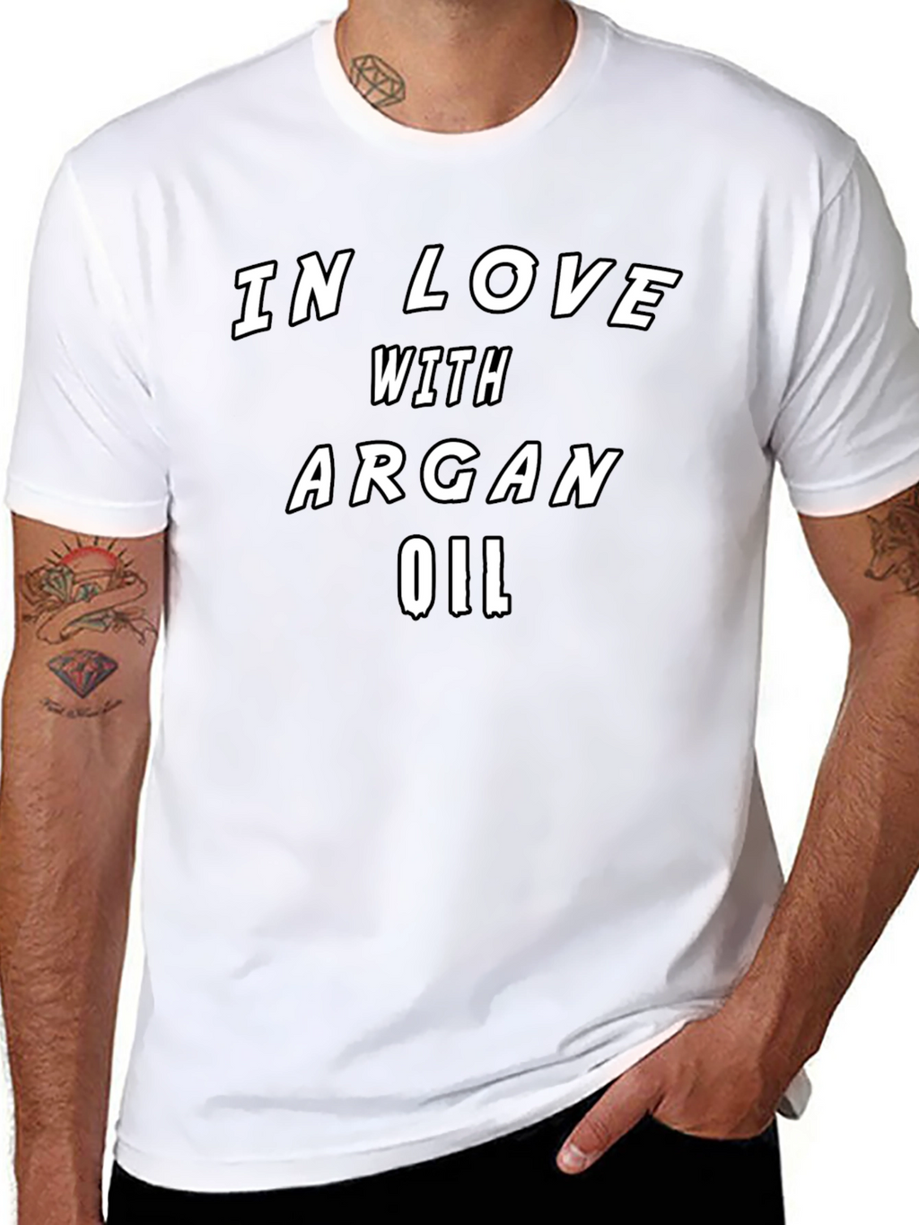 In Love With Argan Oil - Graphic T-Shirt