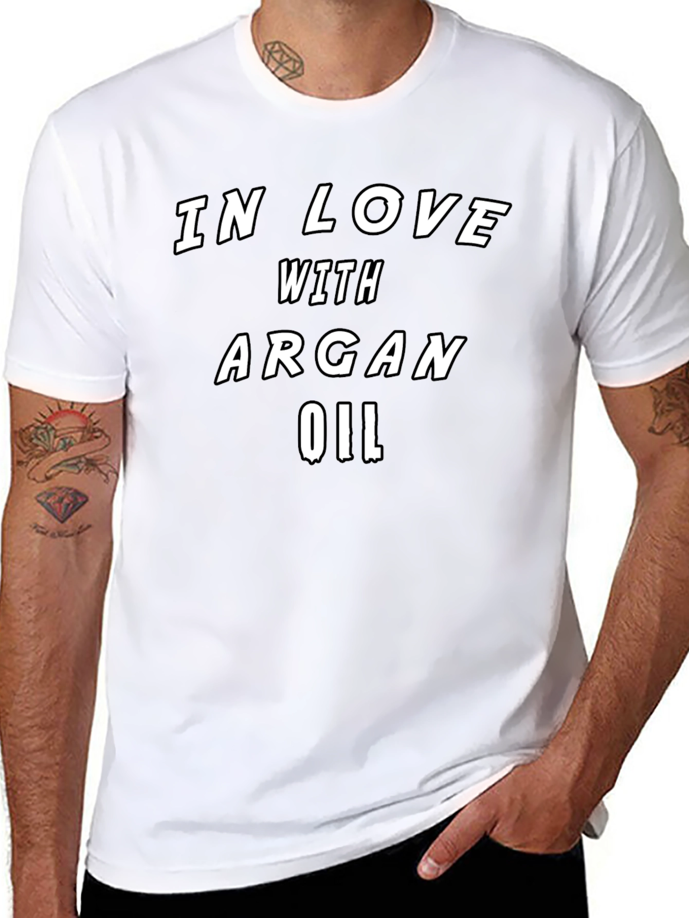 In Love With Argan Oil - Graphic T-Shirt