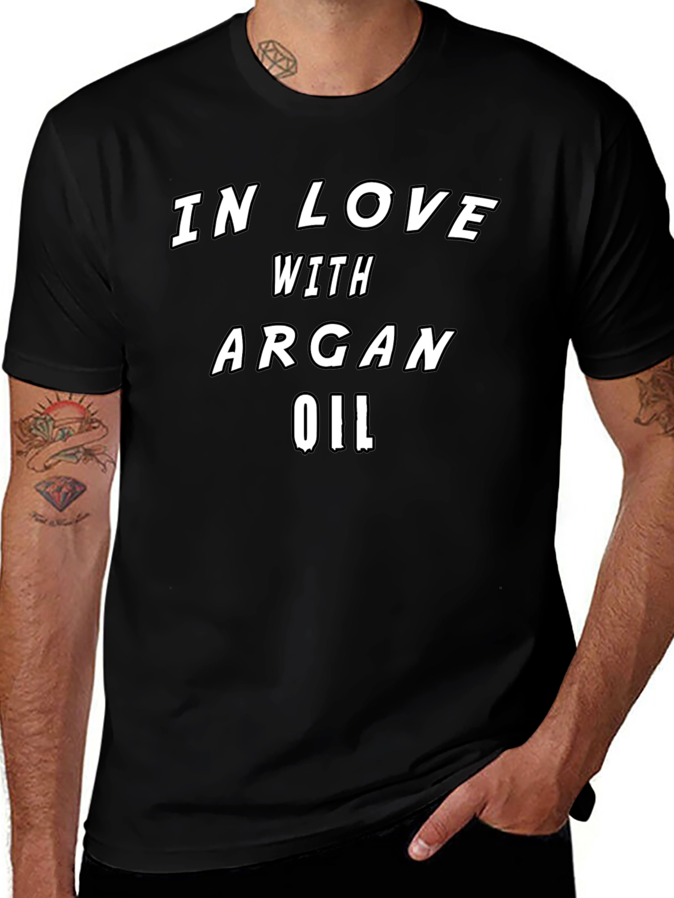 In Love With Argan Oil - Graphic T-Shirt
