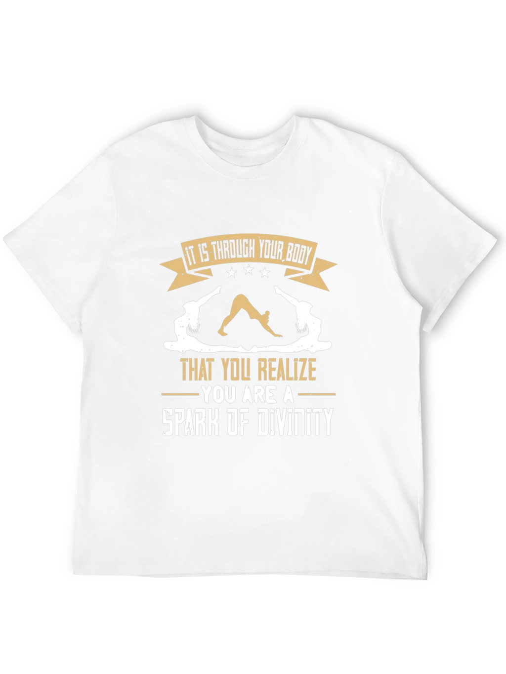 Yoga Inspired Graphic T-Shirt