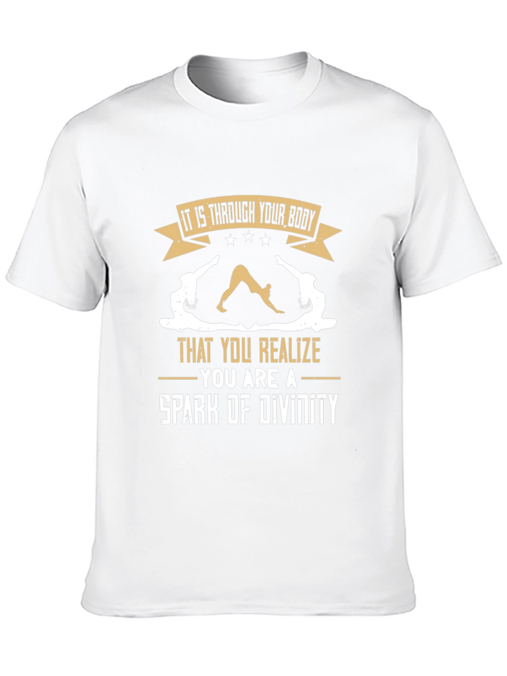 Yoga Inspired Graphic T-Shirt