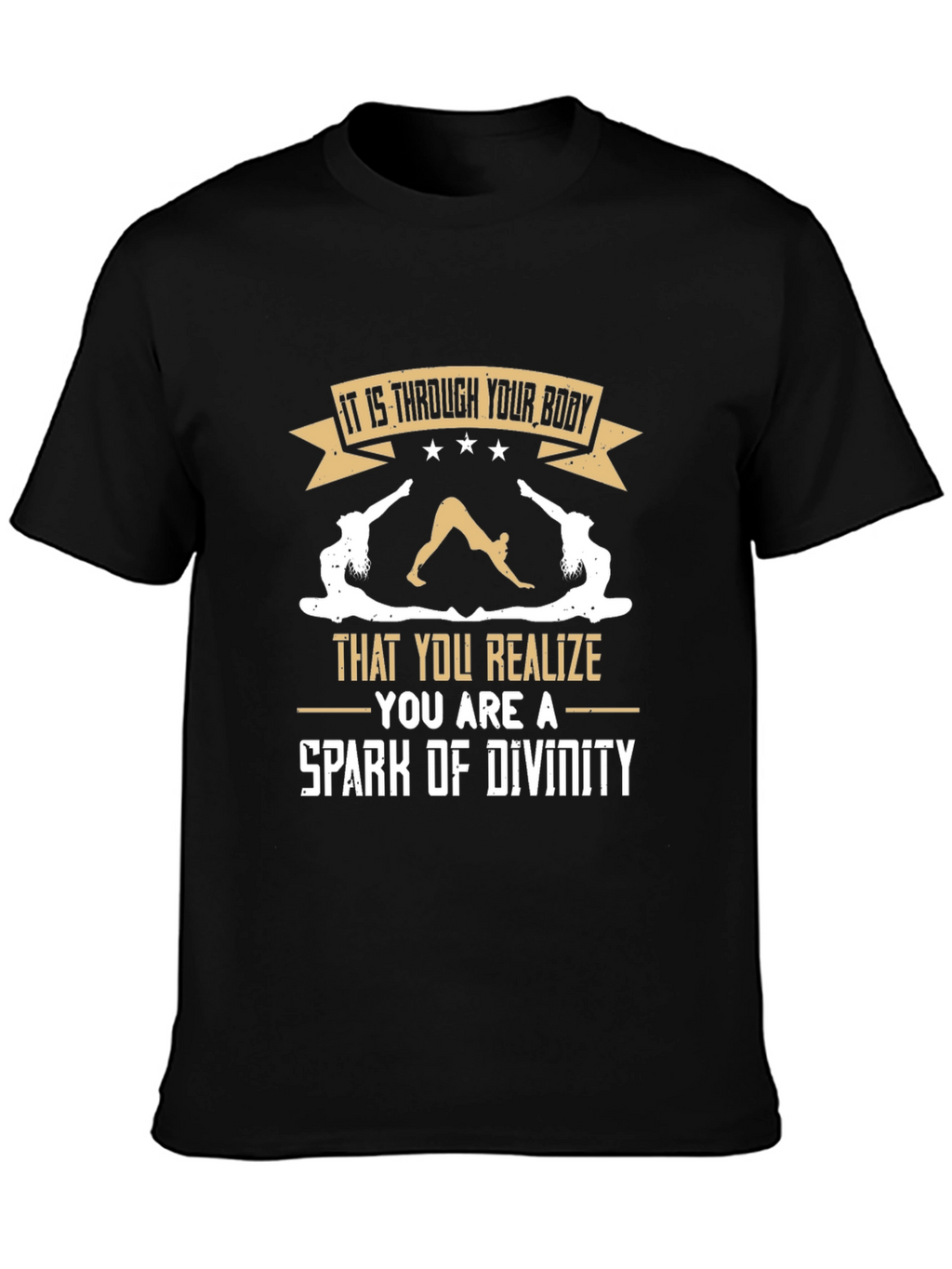 Yoga Inspired Graphic T-Shirt