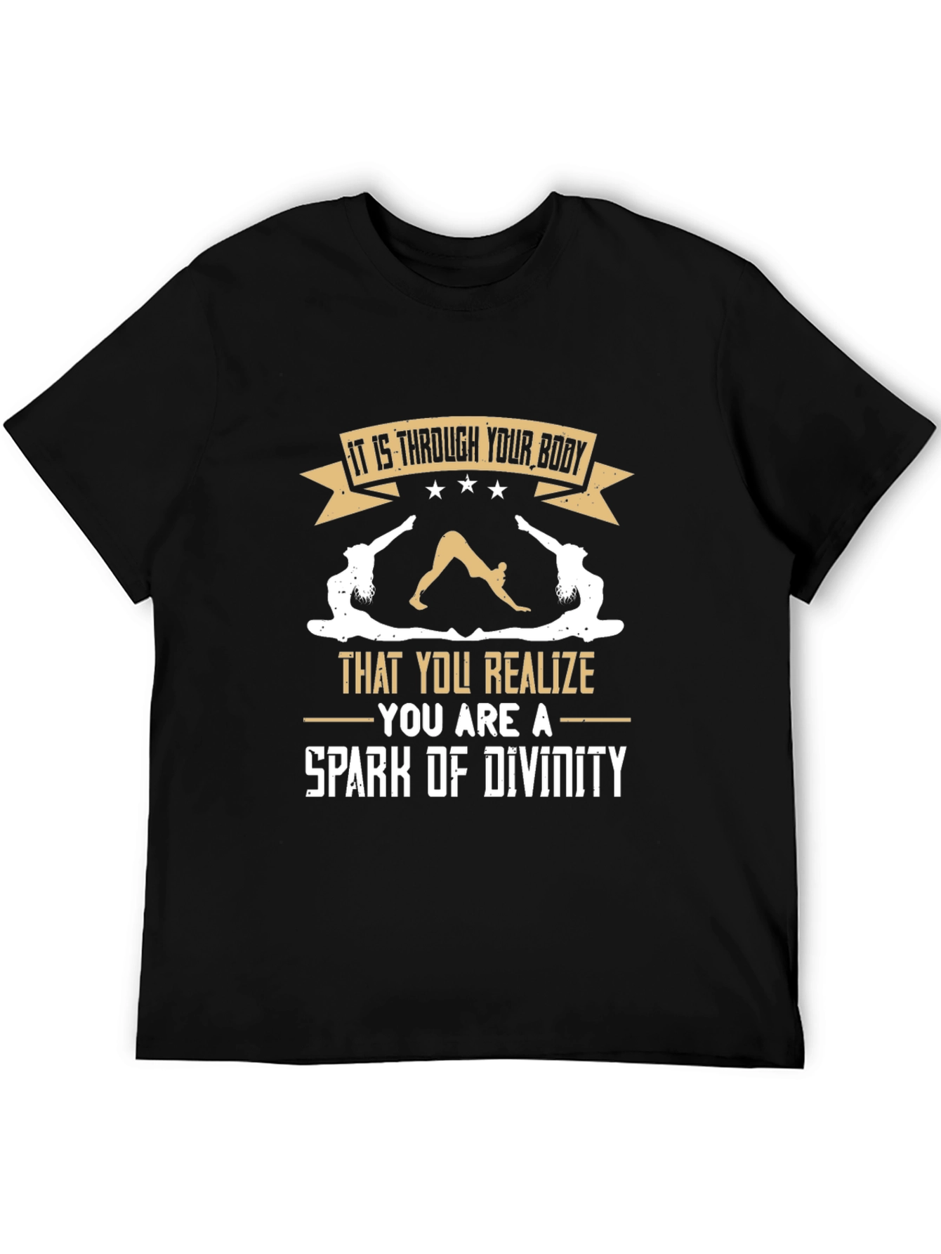 Yoga Inspired Graphic T-Shirt
