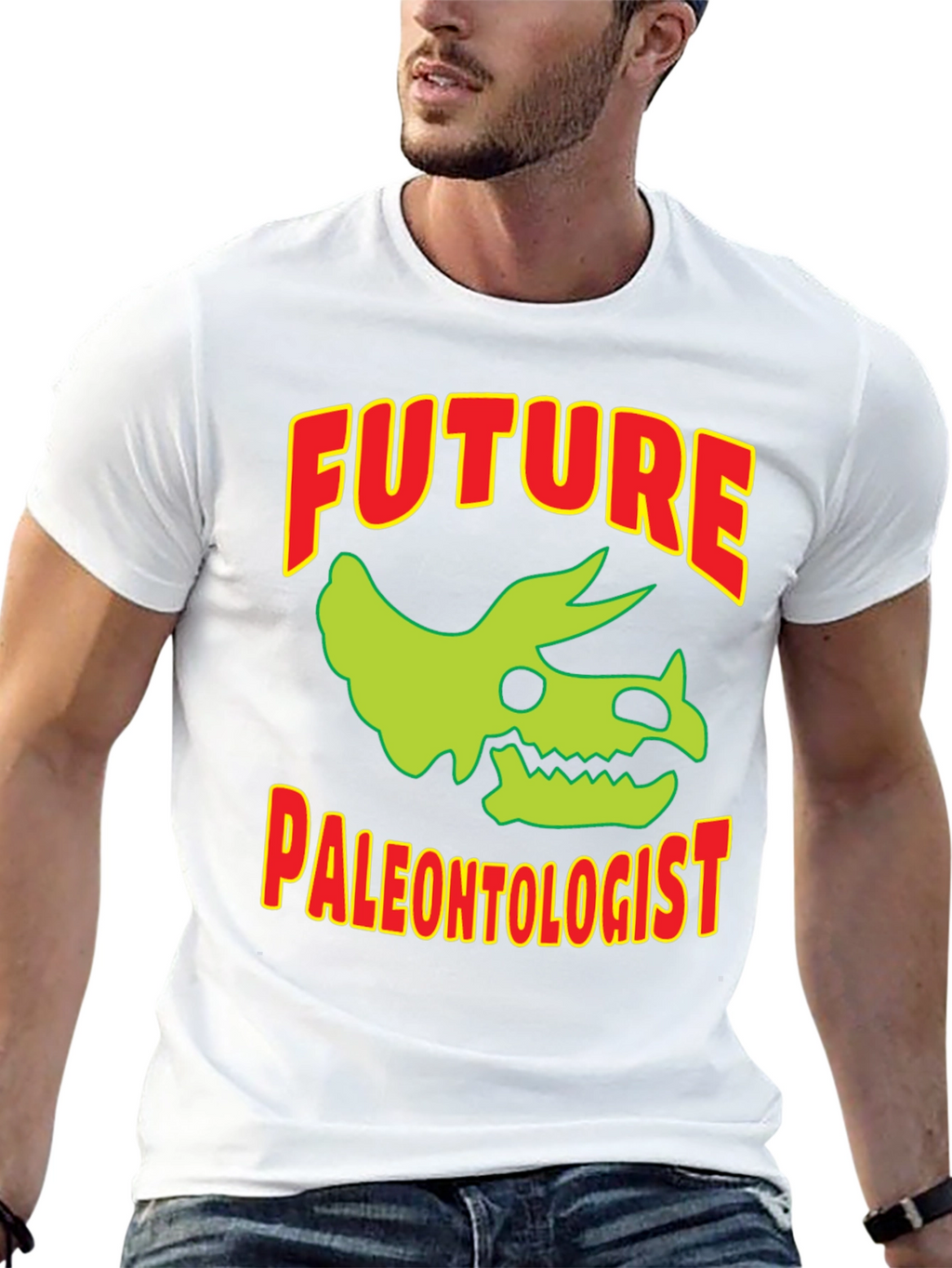 Future Paleontologist Dinosaur Graphic T-Shirt