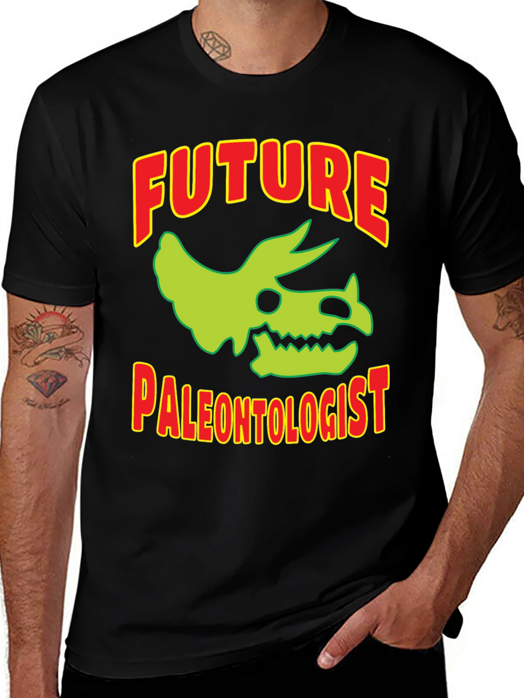 Future Paleontologist Dinosaur Graphic T-Shirt