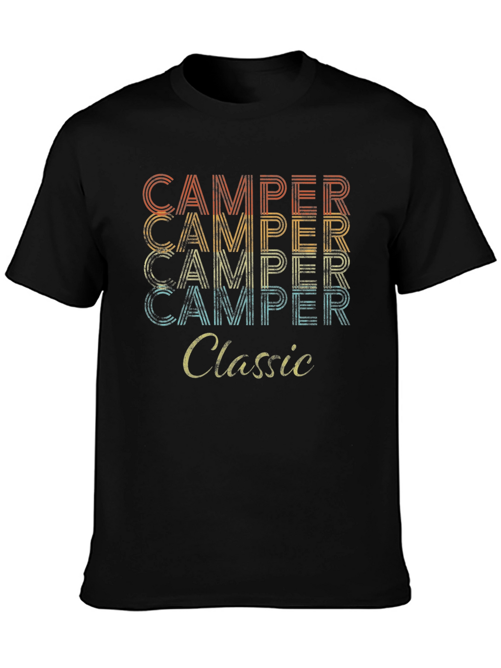 Camper Classic Graphic Tee Camping T-Shirt