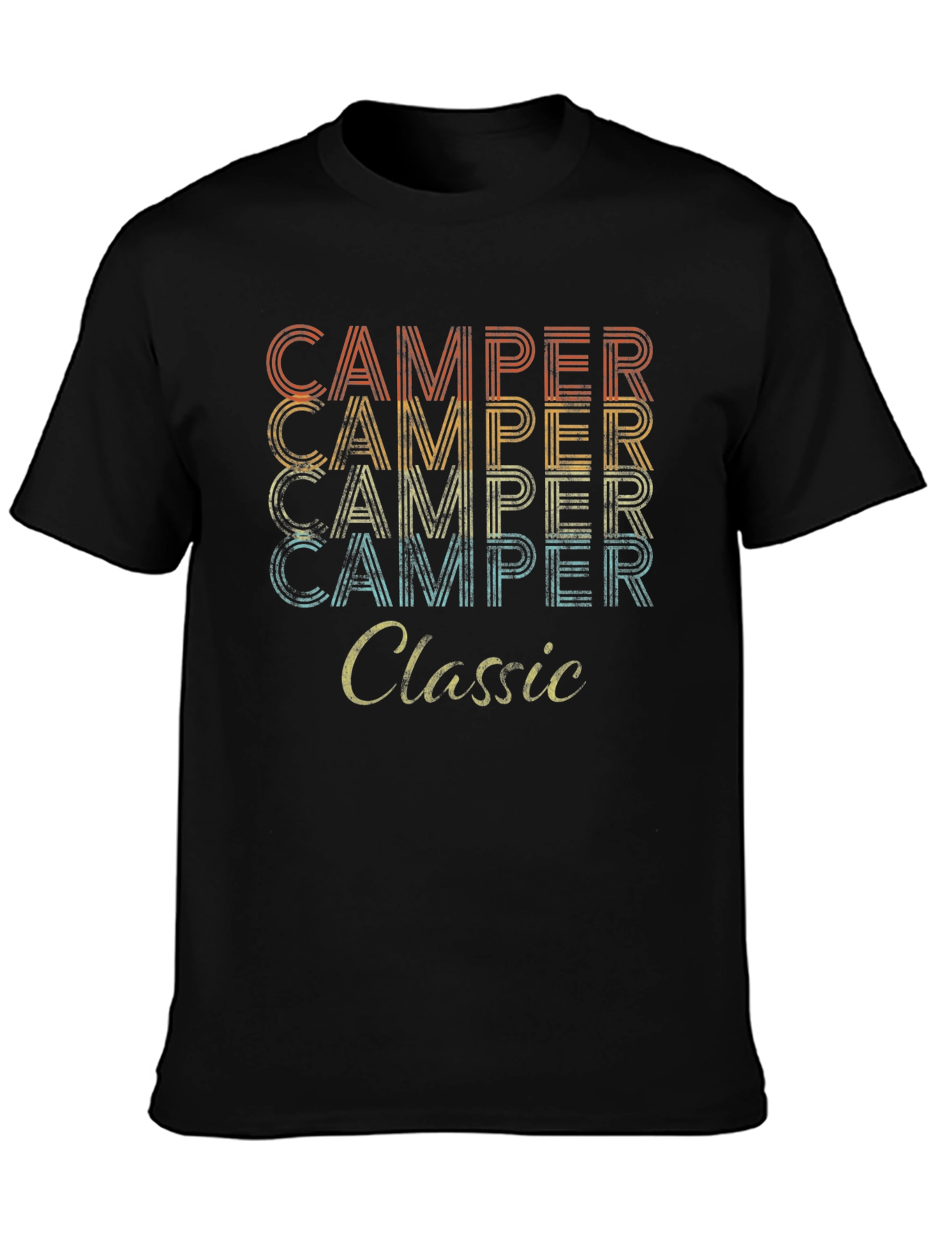 Camper Classic Graphic Tee Camping T-Shirt