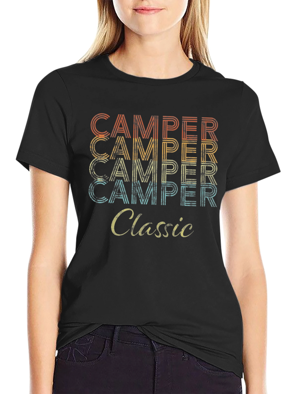 Camper Classic Graphic Tee Camping T-Shirt