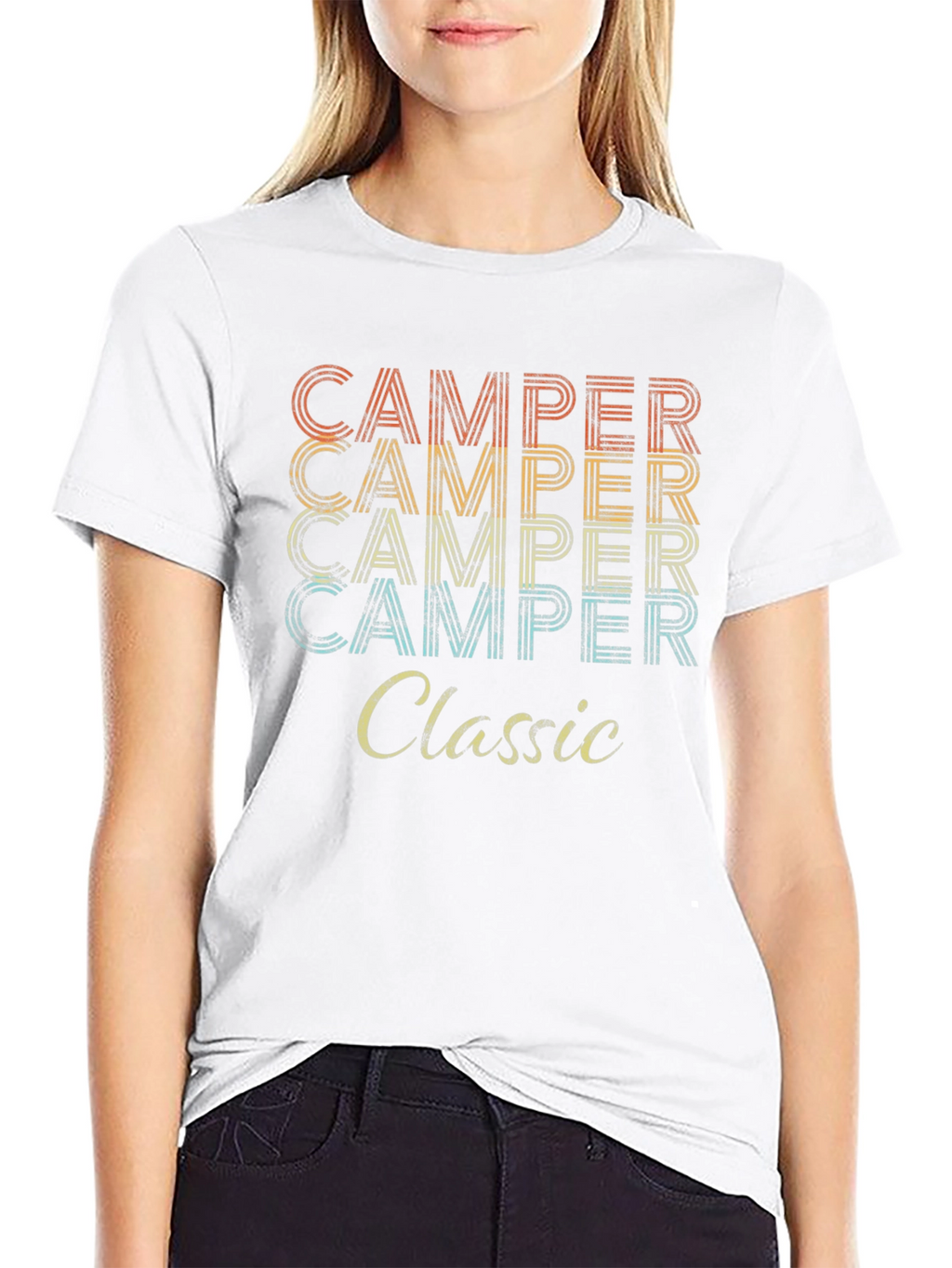 Camper Classic Graphic Tee Camping T-Shirt