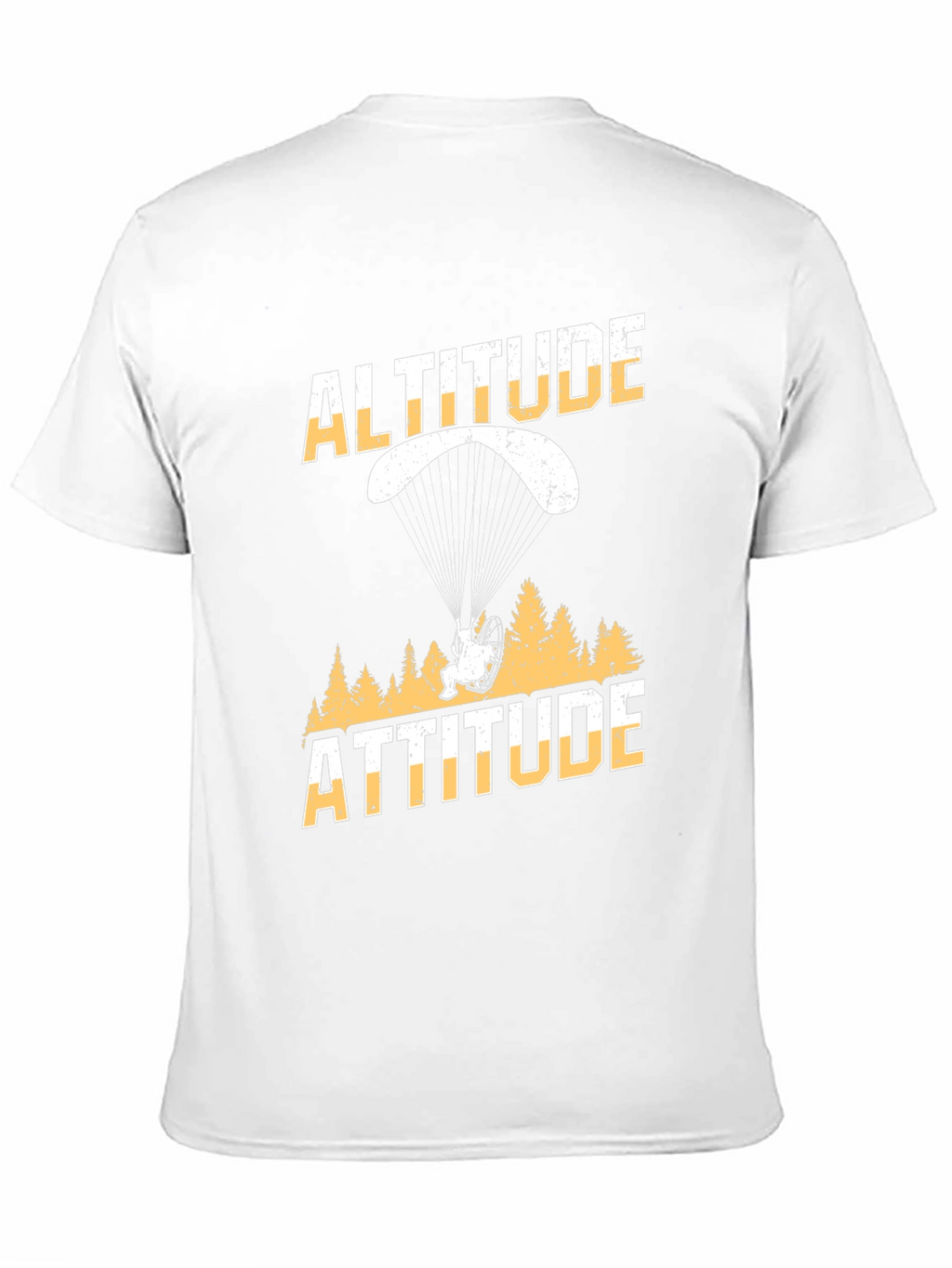 Altitude Attitude Black Graphic T-Shirt