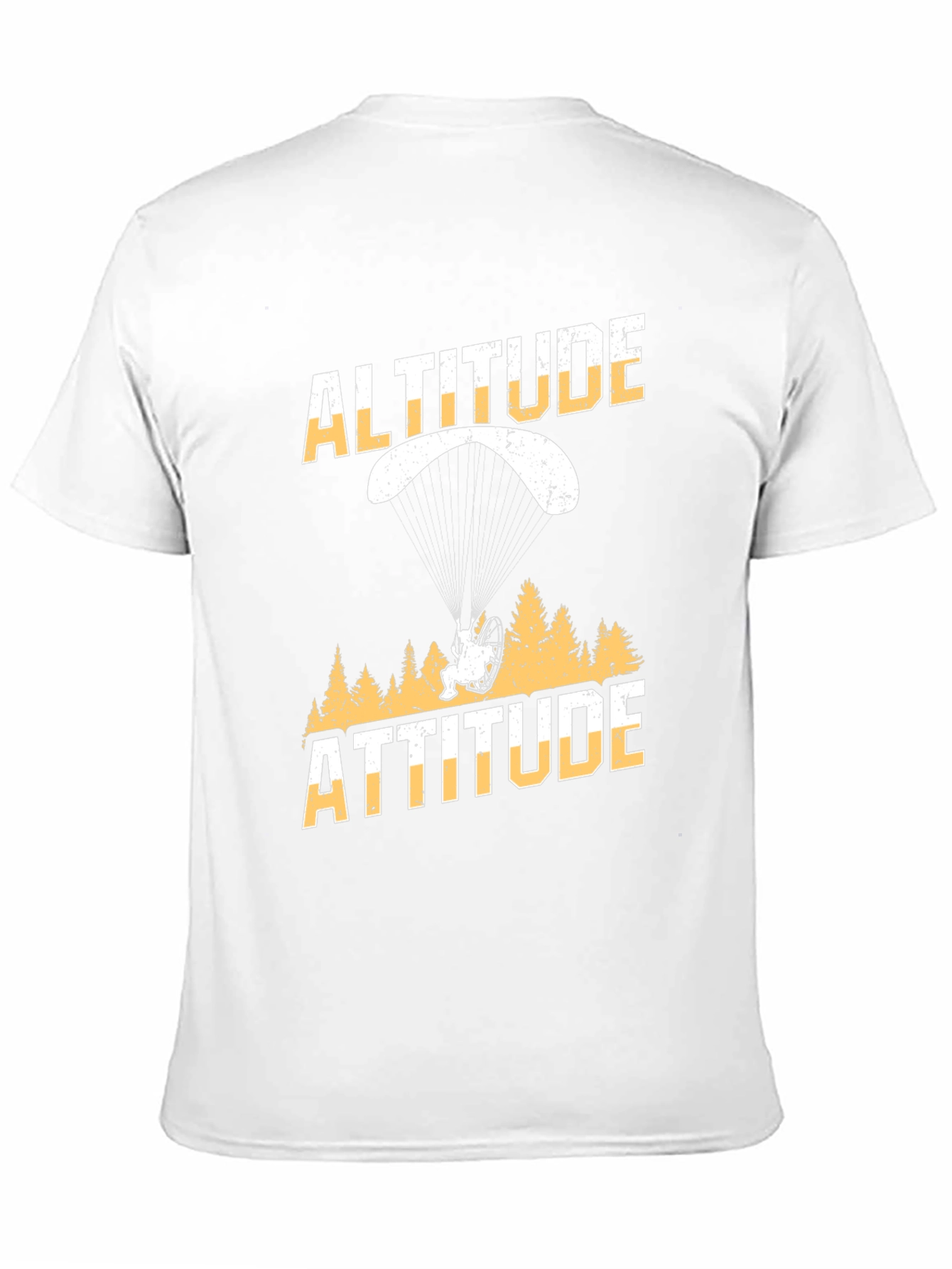 Altitude Attitude Black Graphic T-Shirt