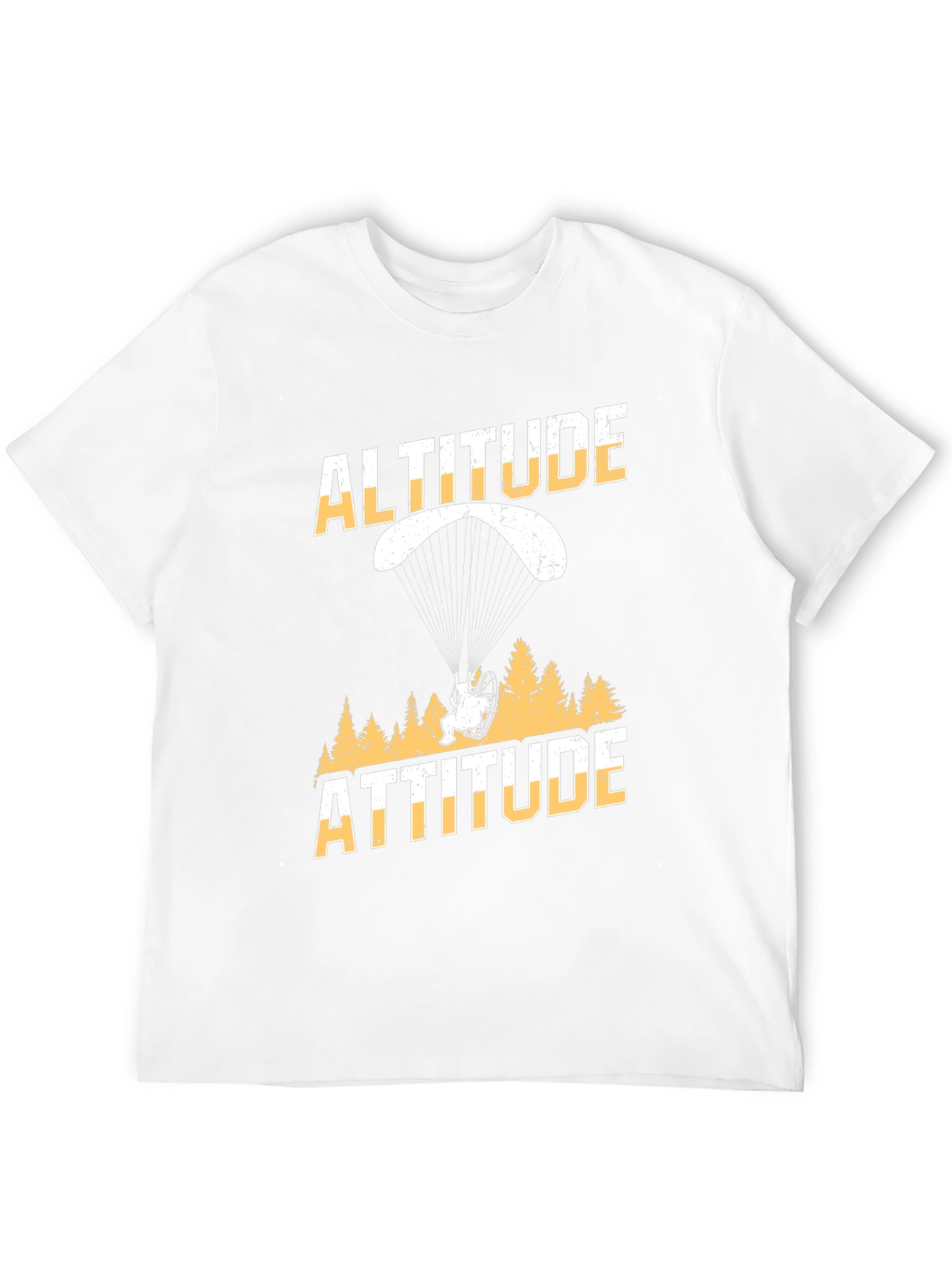 Altitude Attitude Black Graphic T-Shirt