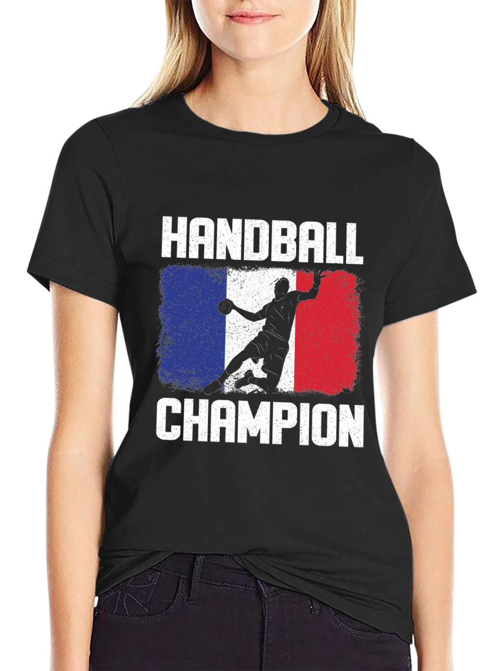 Handball Champion France Flag T-Shirt