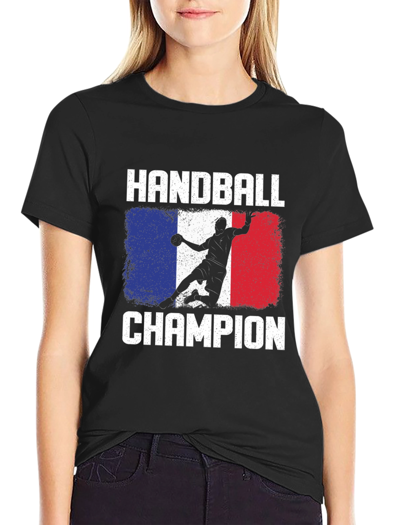 Handball Champion France Flag T-Shirt