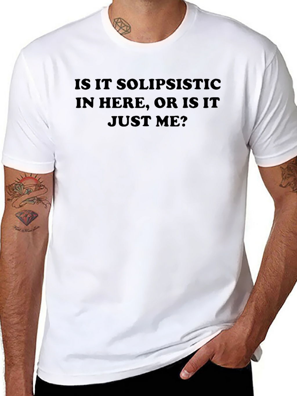 Solipsistic Humor T-Shirt - Dark Humor Tee
