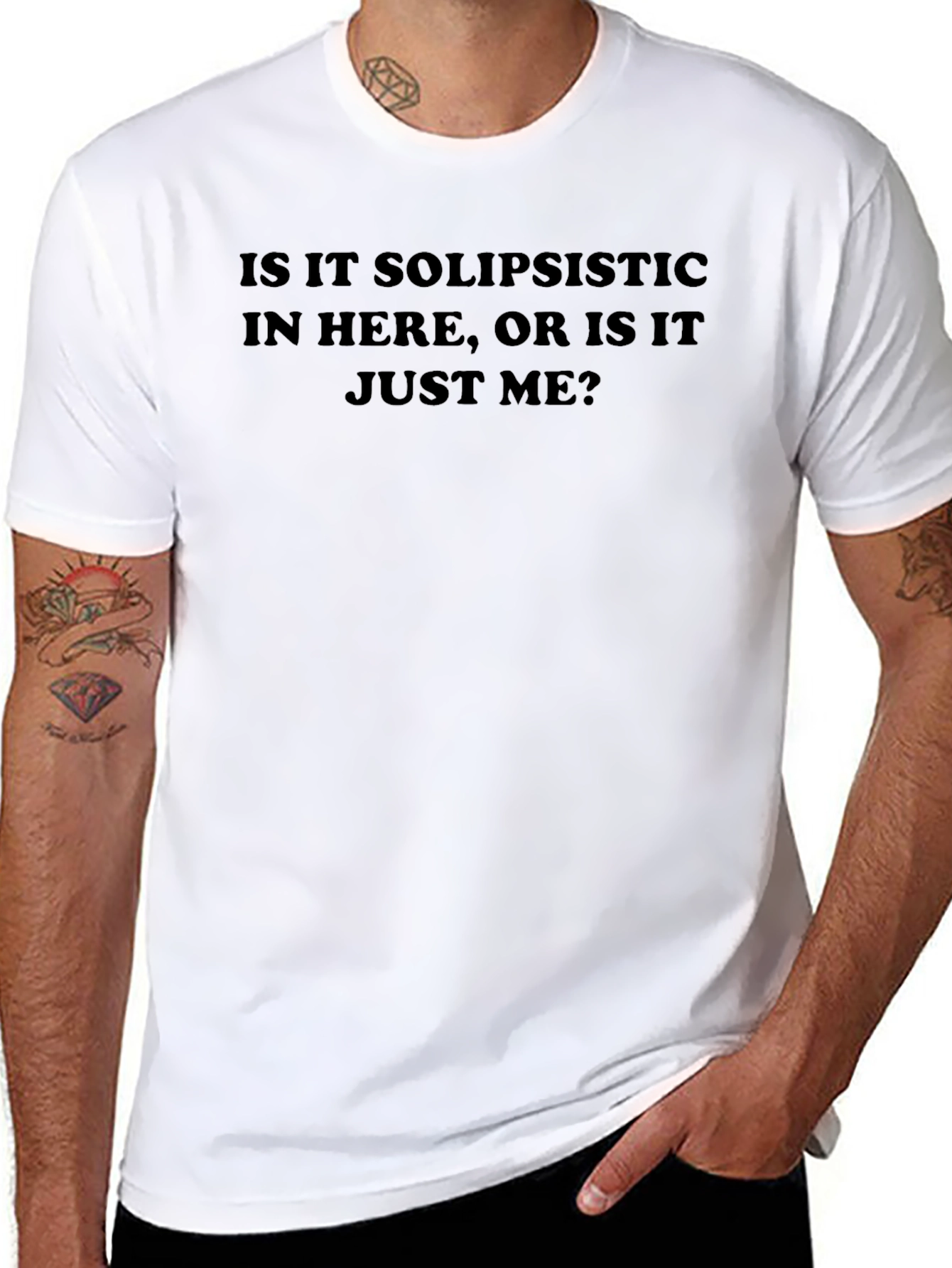 Solipsistic Humor T-Shirt - Dark Humor Tee