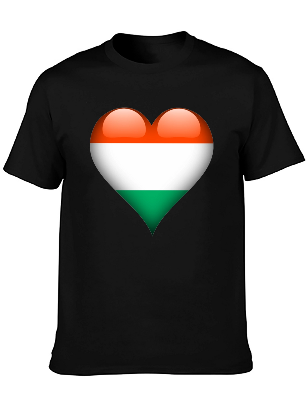 Hungary Flag Heart T-Shirt - Show Your Love!