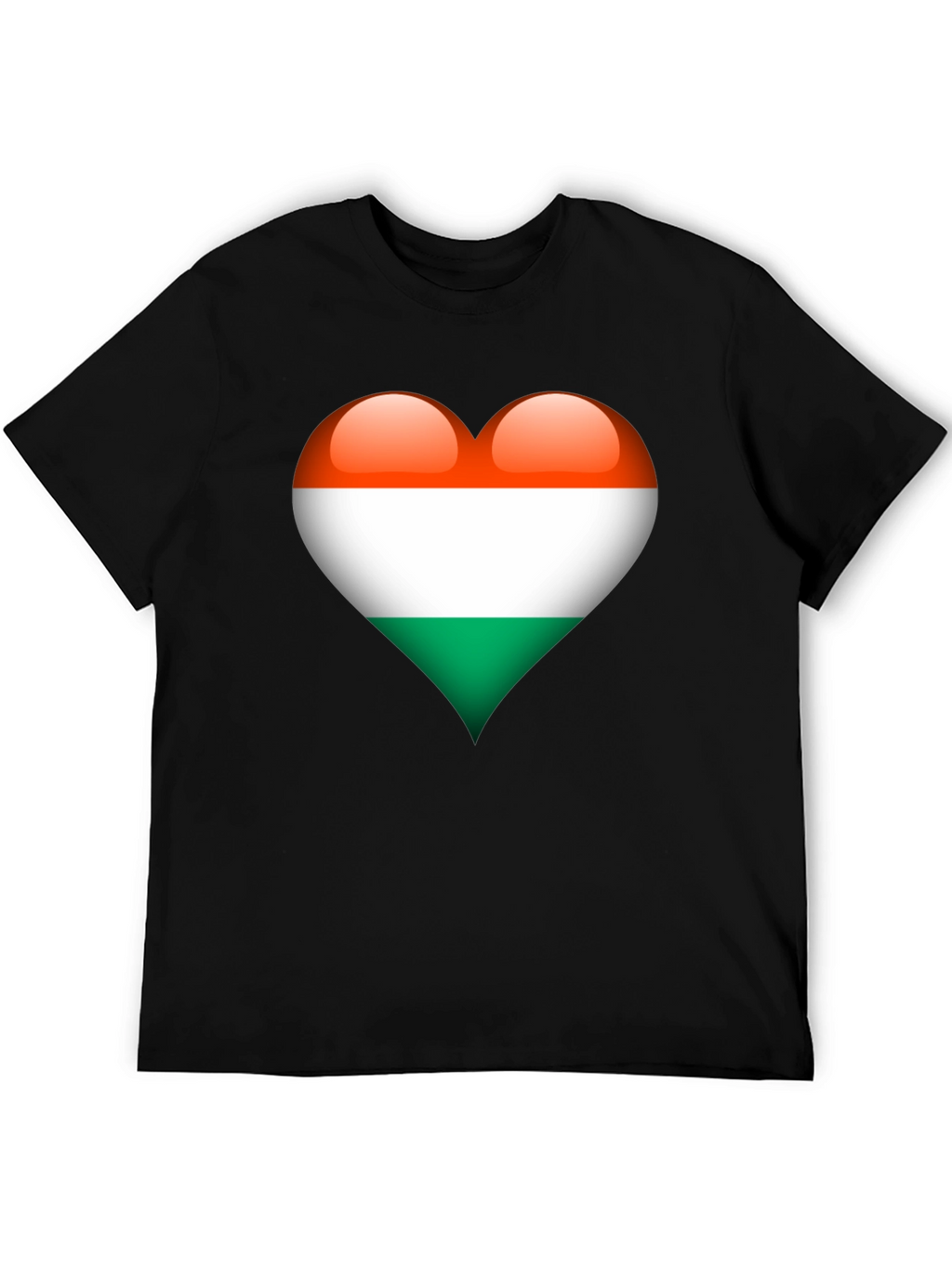 Hungary Flag Heart T-Shirt - Show Your Love!