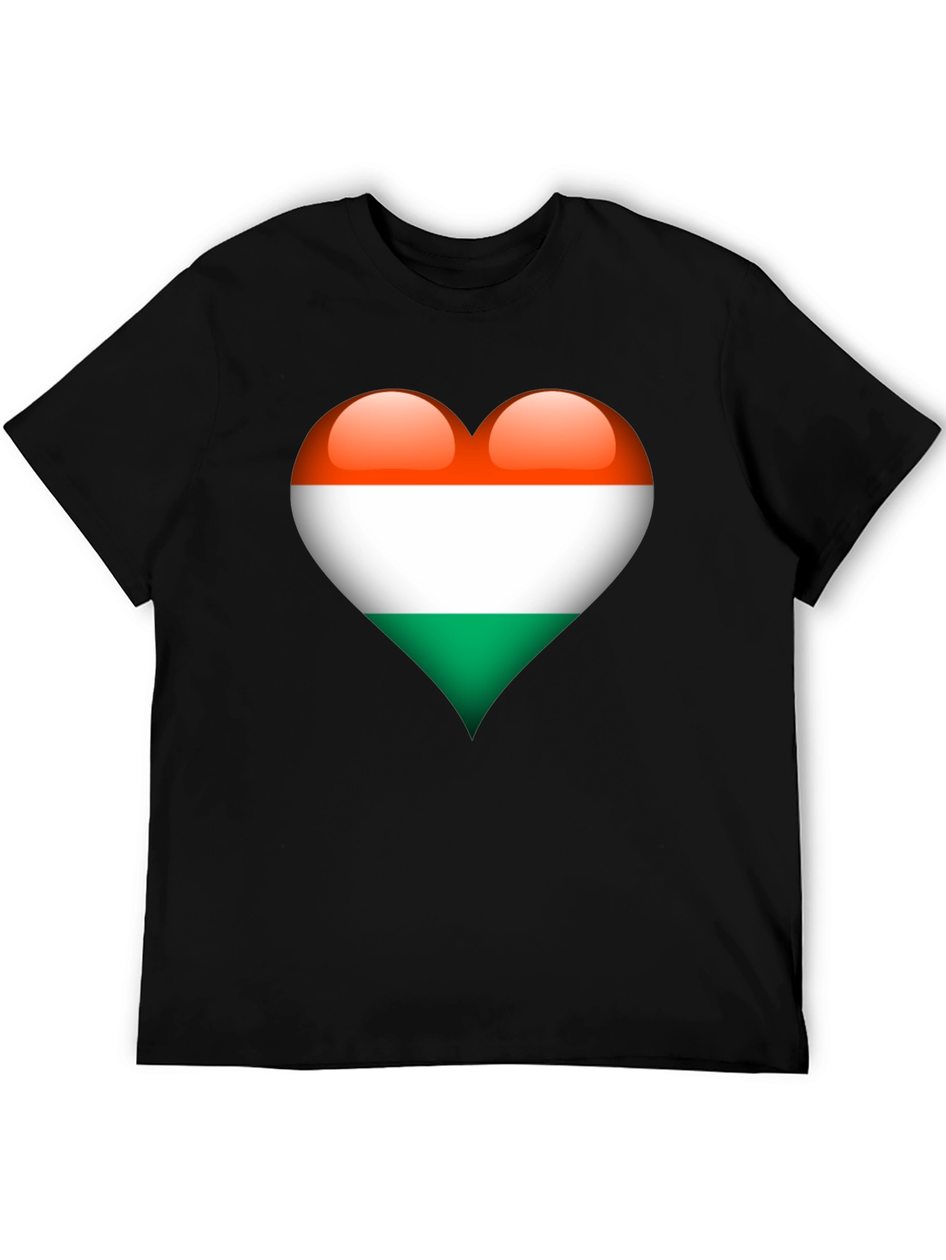 Hungary Flag Heart T-Shirt - Show Your Love!
