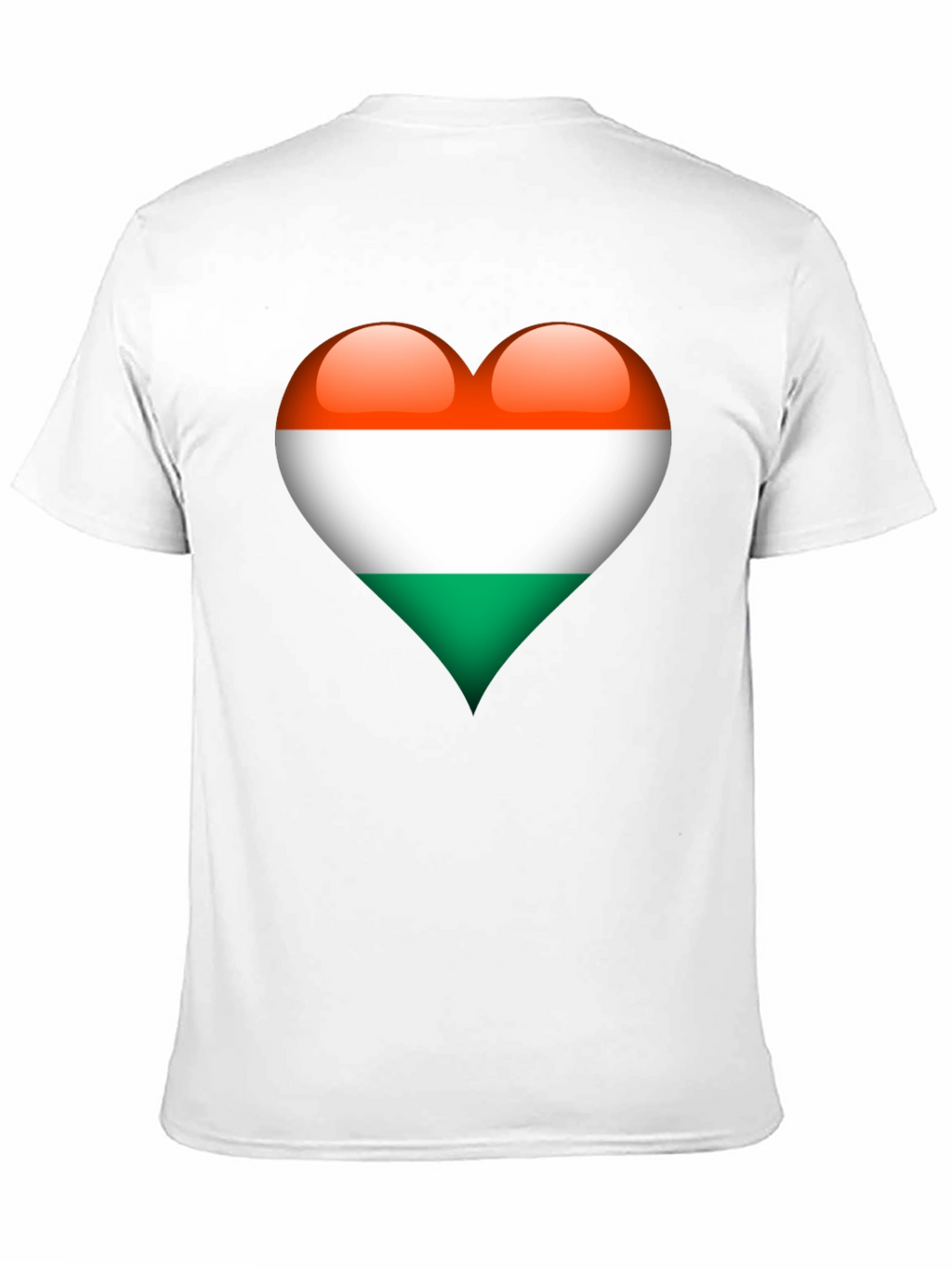 Hungary Flag Heart T-Shirt - Show Your Love!