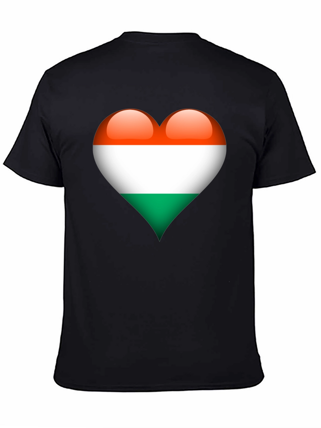 Hungary Flag Heart T-Shirt - Show Your Love!