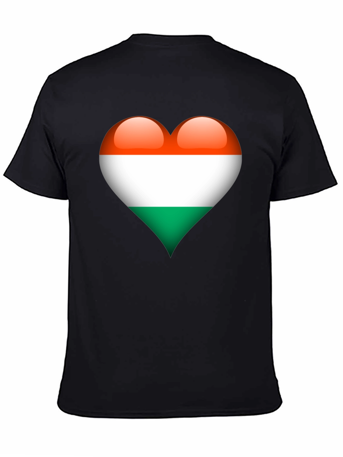Hungary Flag Heart T-Shirt - Show Your Love!