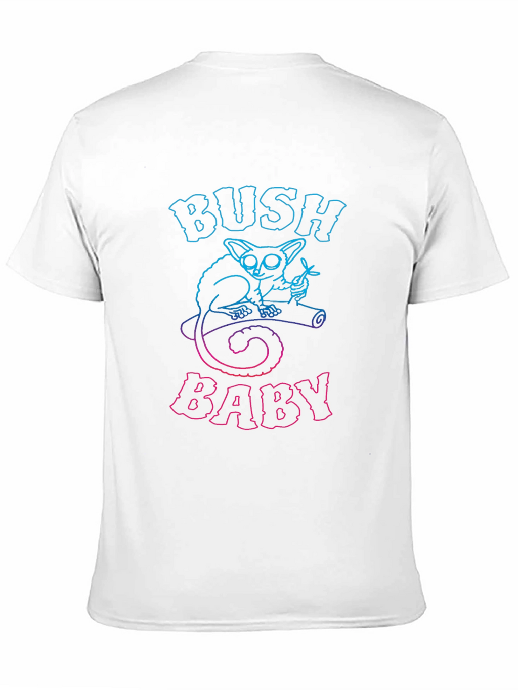 Bush Baby Graphic Tee - Novelty Animal T-Shirt