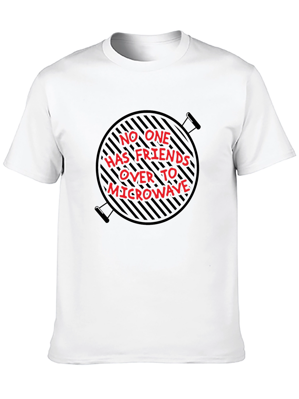BBQ Microwave T-Shirt - Funny Grilling Tee