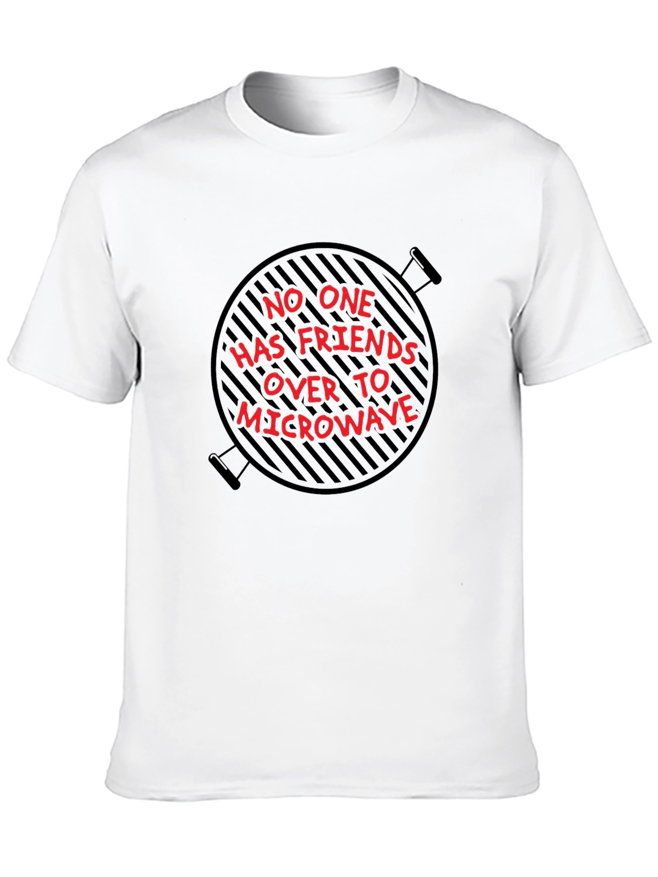 BBQ Microwave T-Shirt - Funny Grilling Tee
