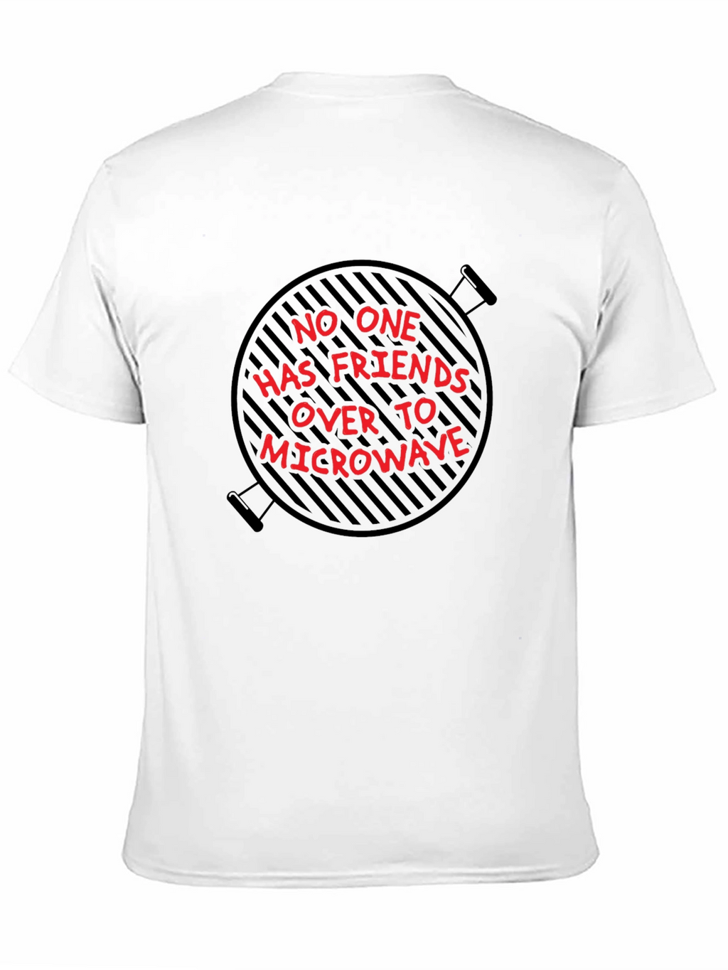 BBQ Microwave T-Shirt - Funny Grilling Tee