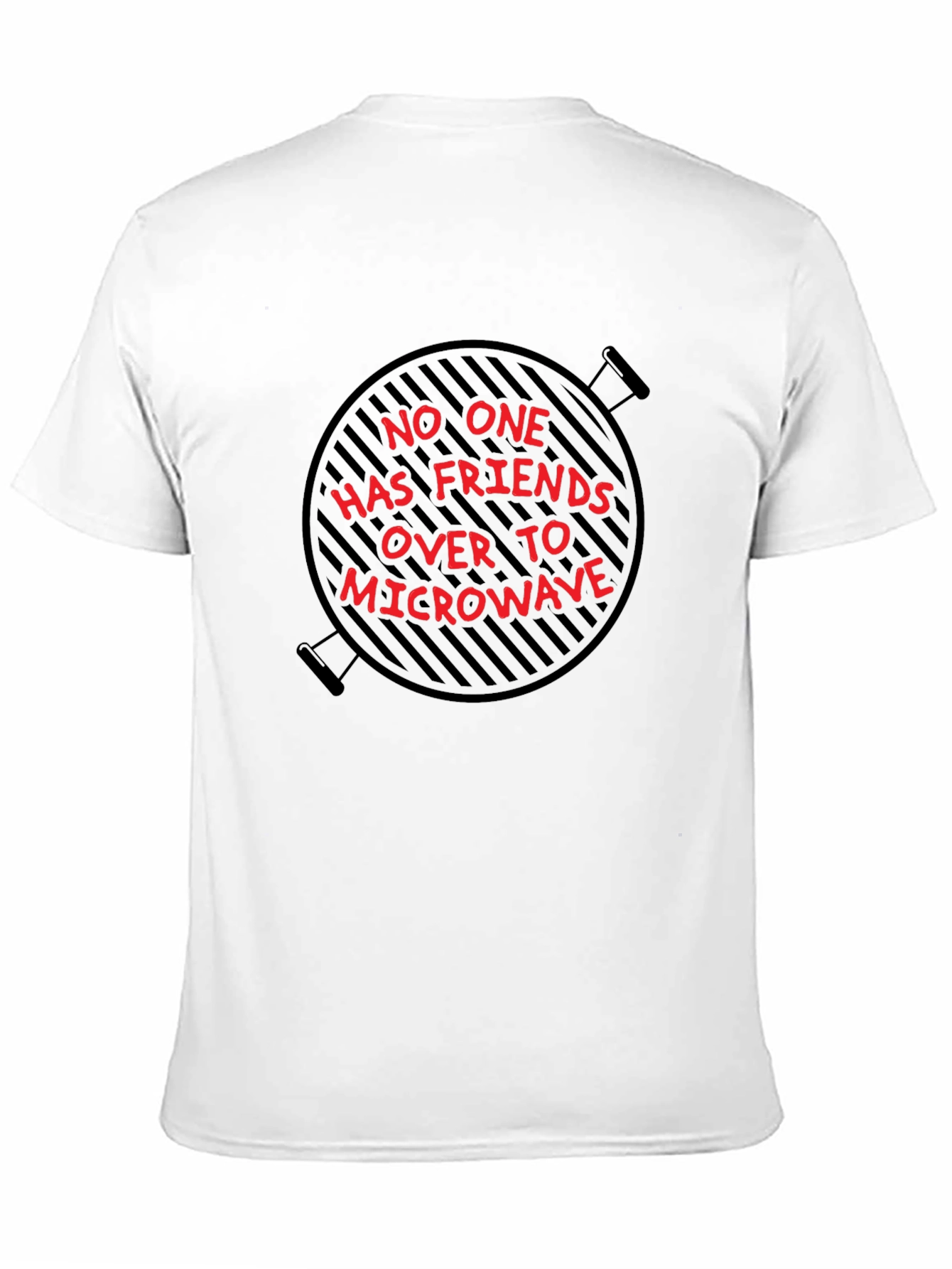 BBQ Microwave T-Shirt - Funny Grilling Tee