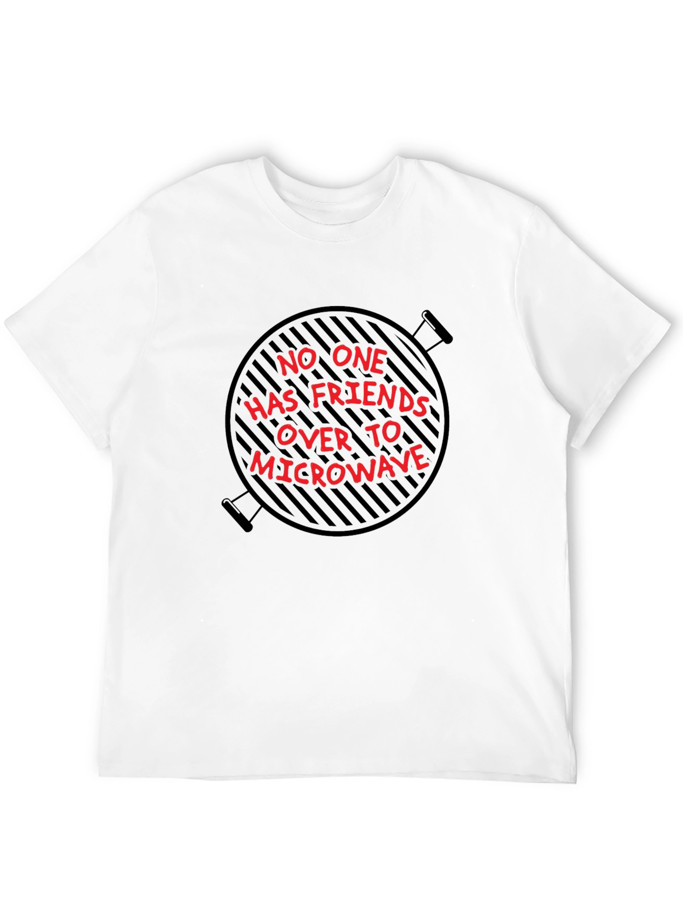 BBQ Microwave T-Shirt - Funny Grilling Tee
