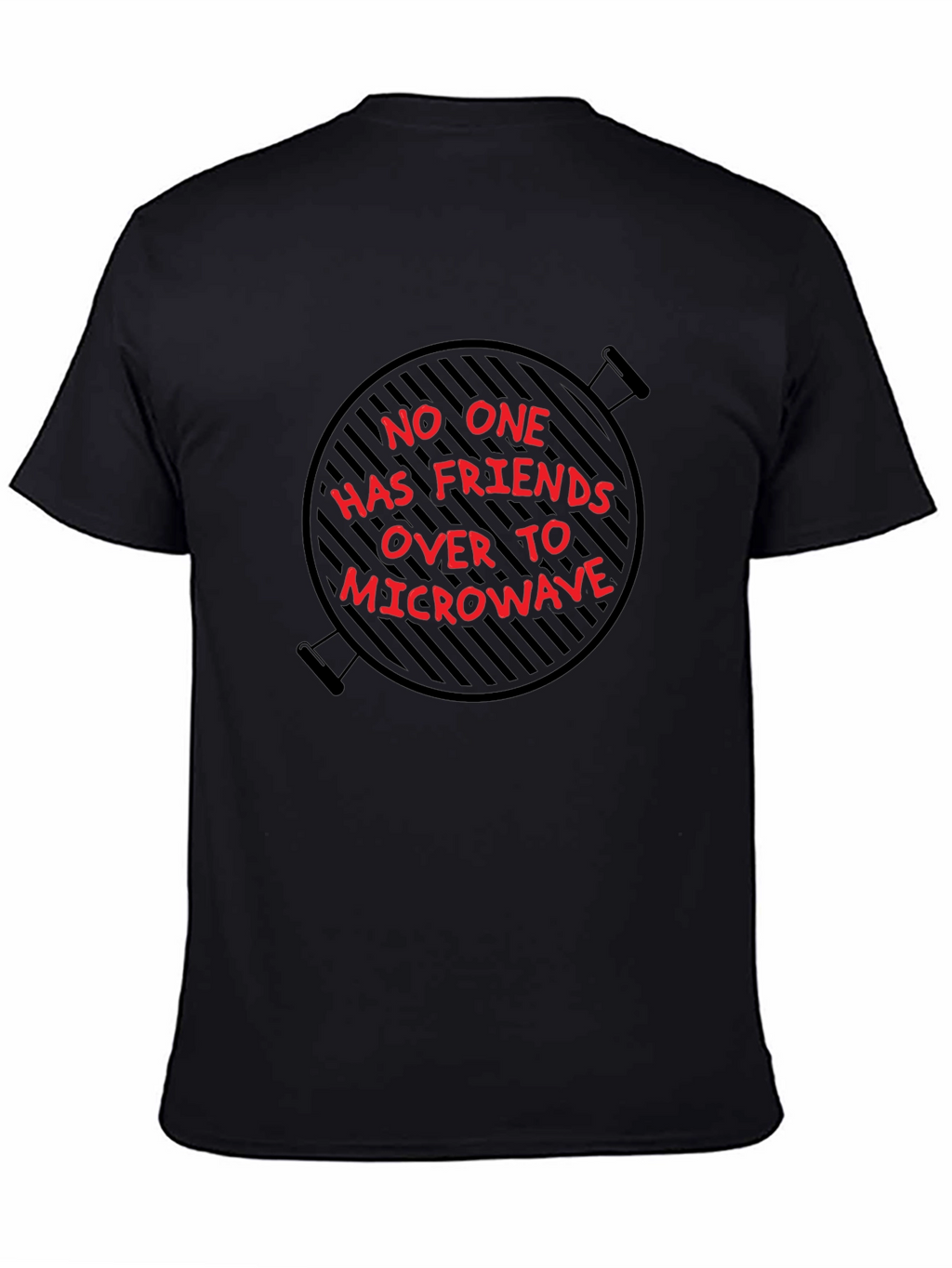 BBQ Microwave T-Shirt - Funny Grilling Tee