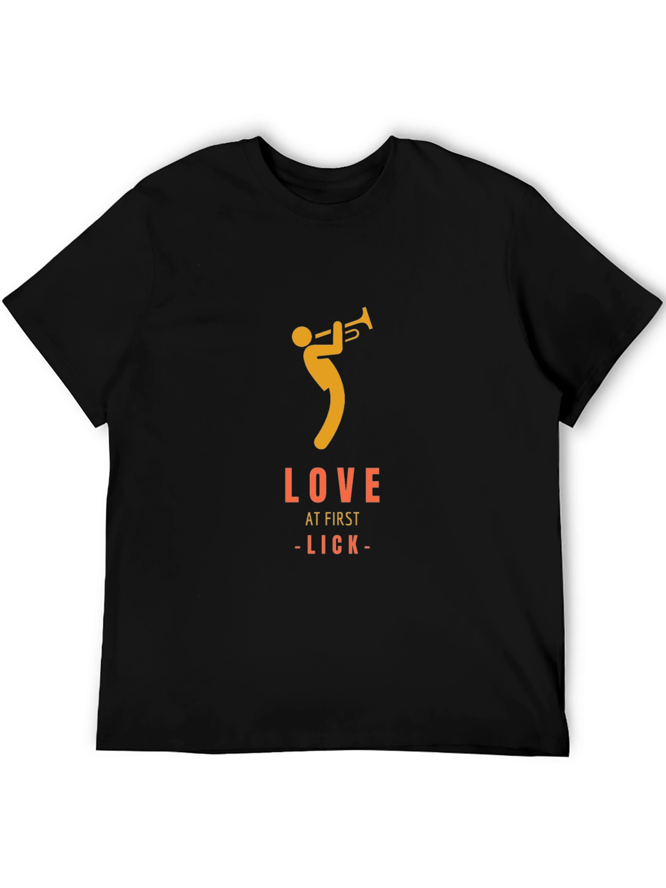 Love at First Lick T-Shirt - Black Musical Design