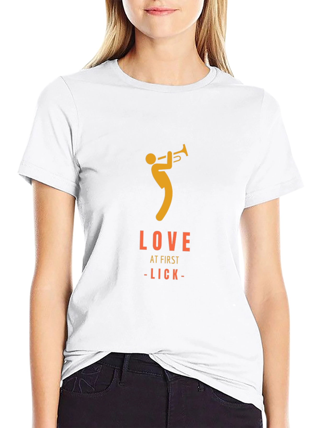 Love at First Lick T-Shirt - Black Musical Design