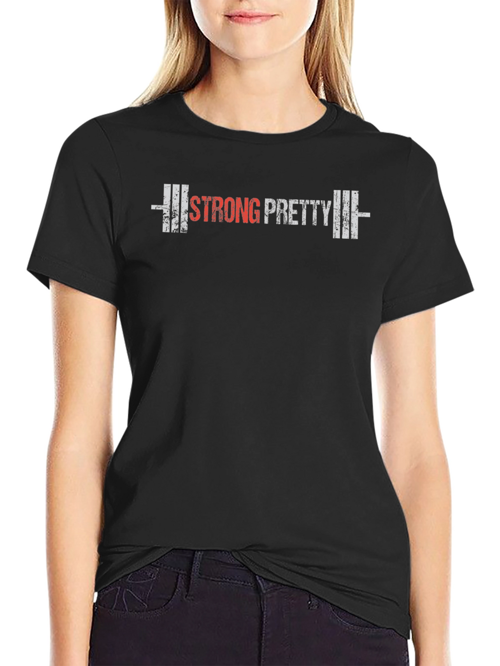 Strong Pretty Weightlifting T-Shirt