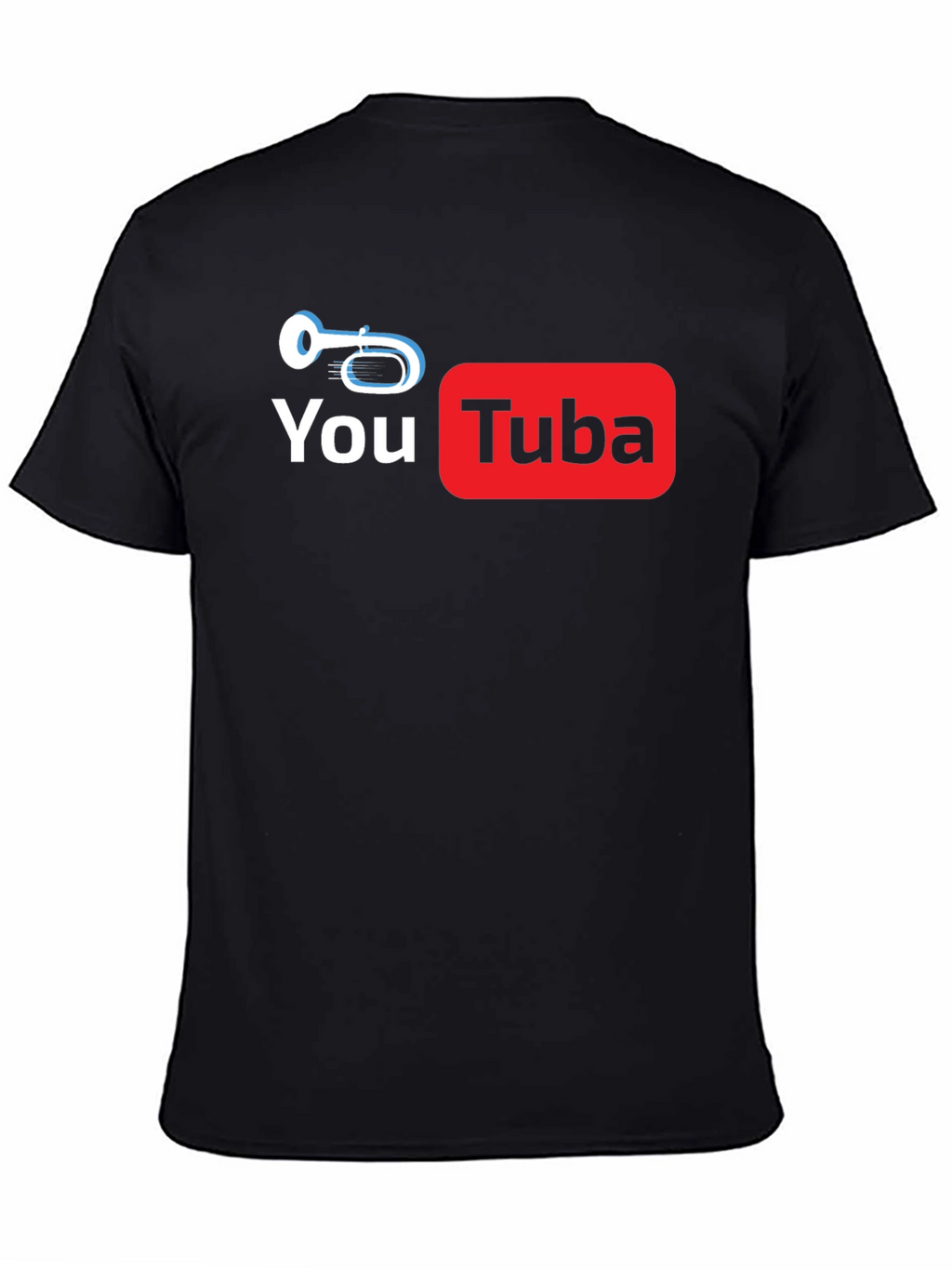 You Tuba Black T-Shirt Music Lovers