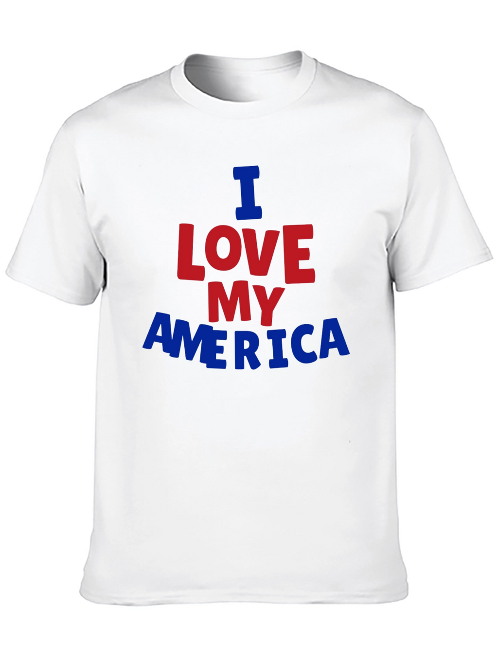 I Love My America Graphic T-Shirt