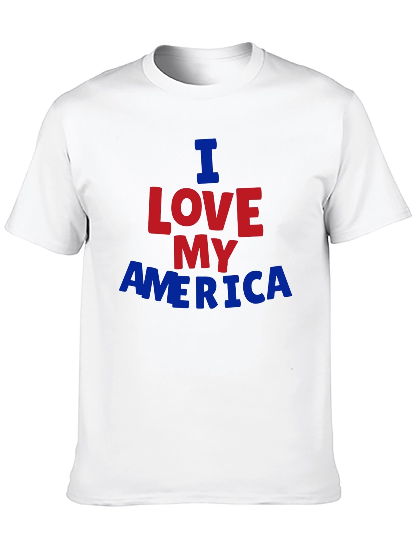 I Love My America Graphic T-Shirt