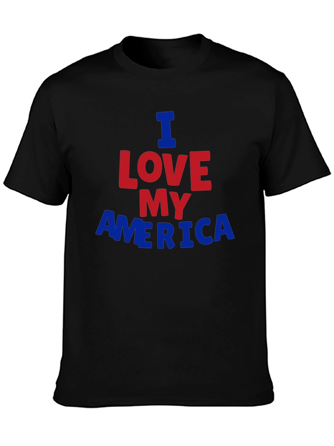 I Love My America Graphic T-Shirt