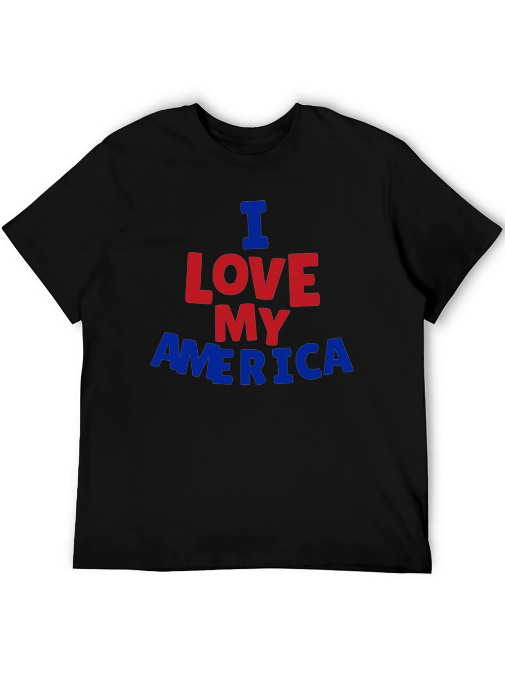 I Love My America Graphic T-Shirt