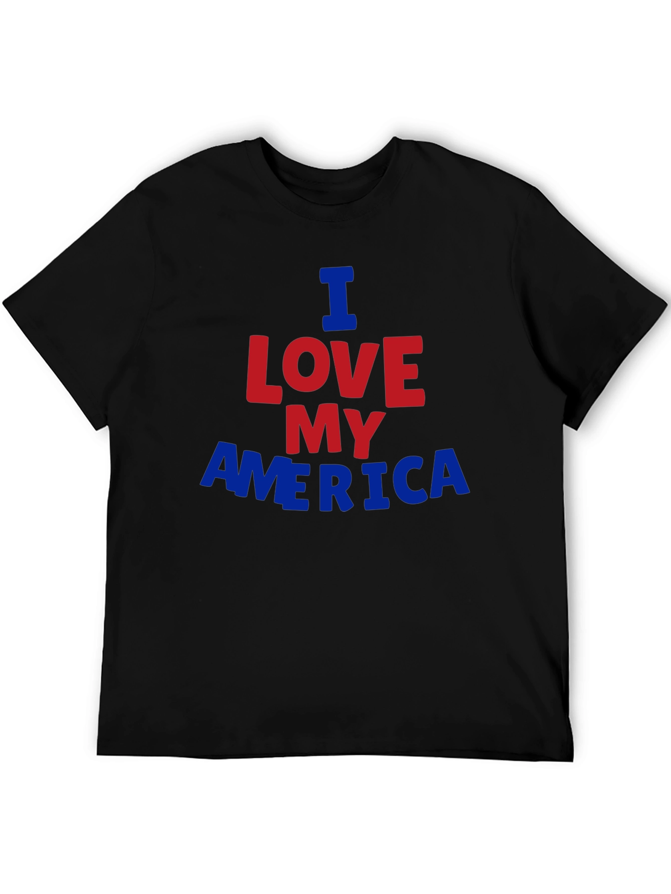 I Love My America Graphic T-Shirt